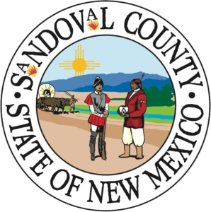 Image of the Sandoval County Seal 