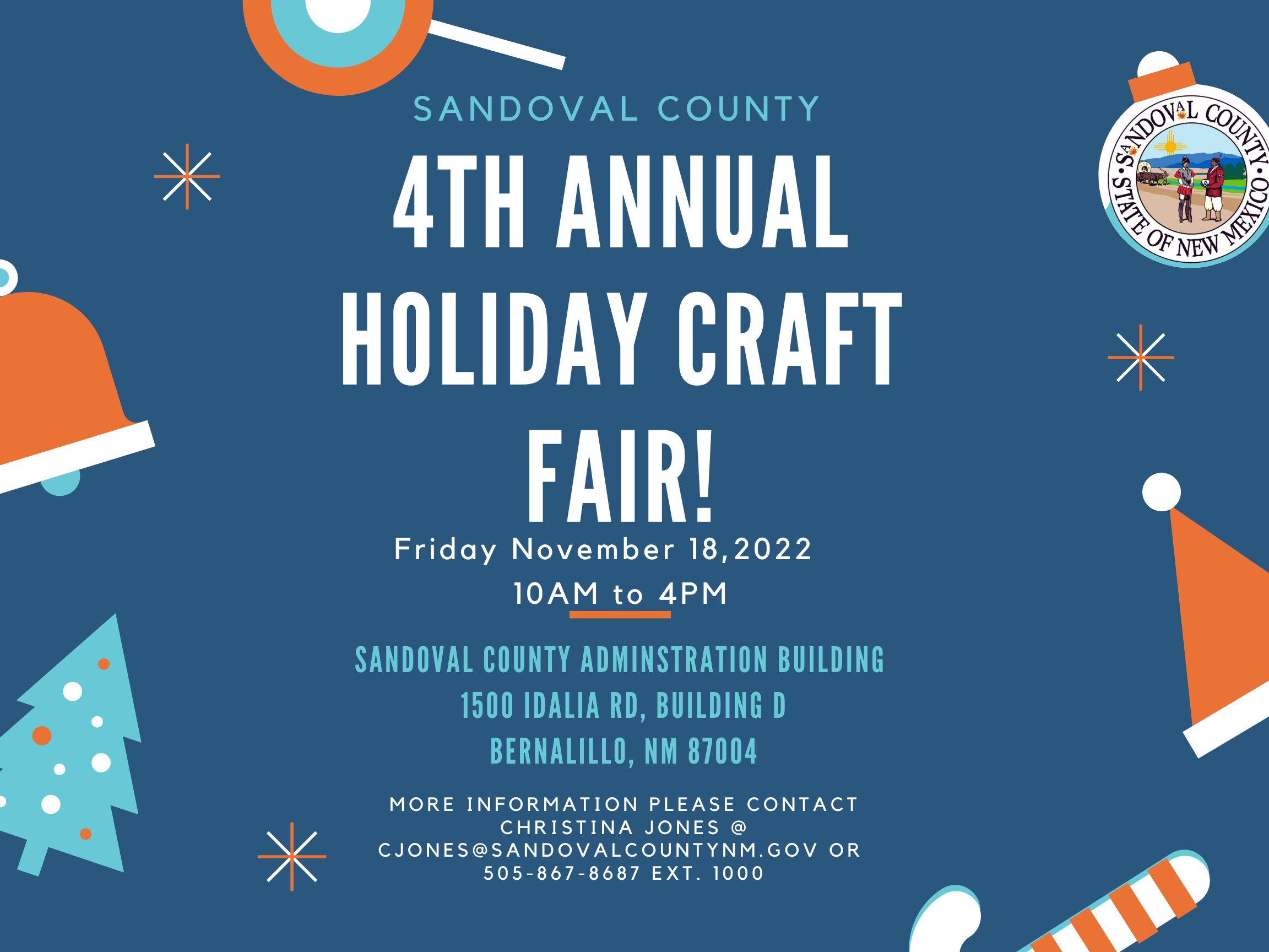 Sandoval County Holiday Craft Fair Sandoval County