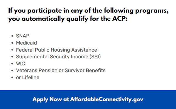 FCC s Affordable Connectivity Program Sandoval County