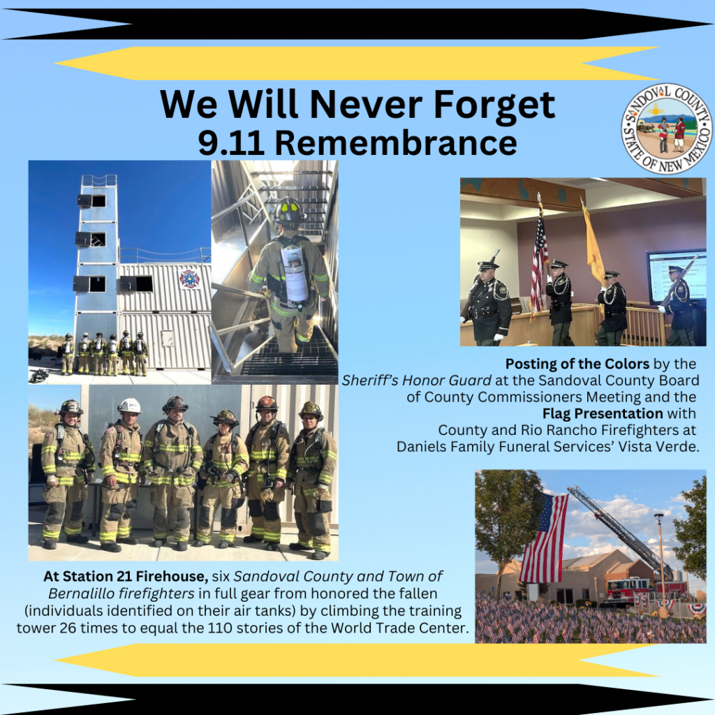 9/11 remembrance poster