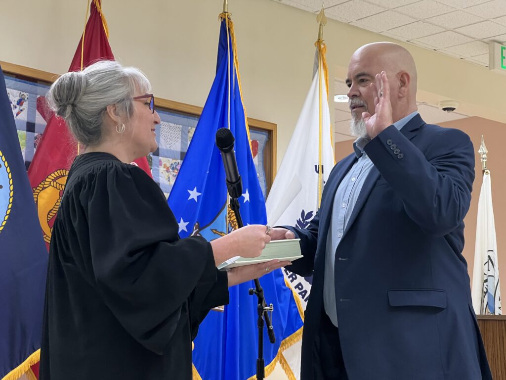 Sworn in: New Mexico House of Representative Alan T. Martinez, District 23