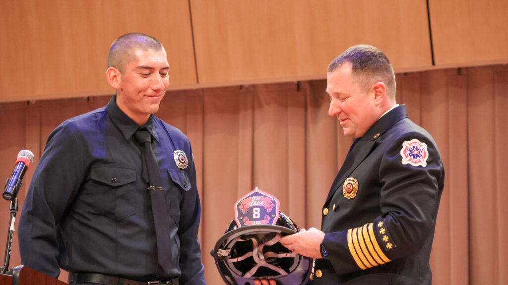 Academy Class 8 helmet