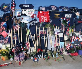 Firefighter memorial
