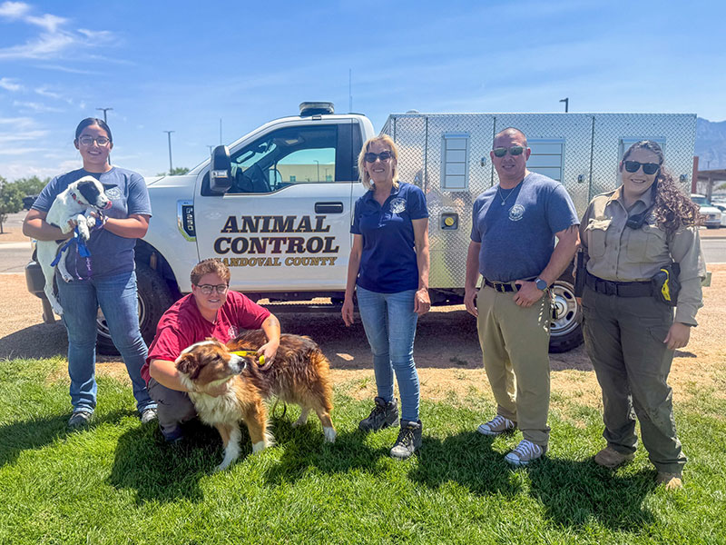 animal shelter team photo