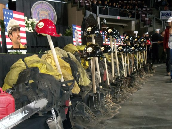Firefighter memorial