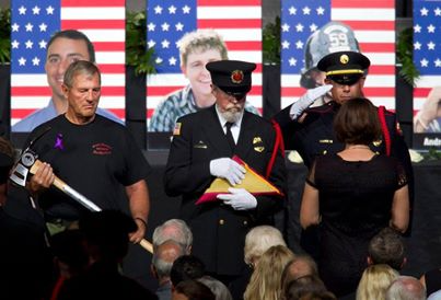 Firefighter memorial