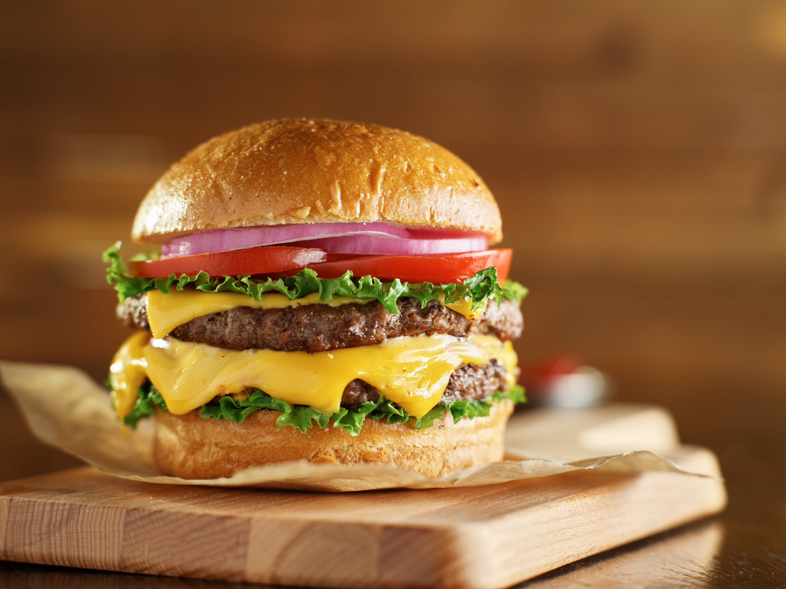 double cheeseburger