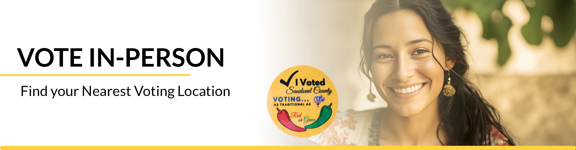 banner - vote in person