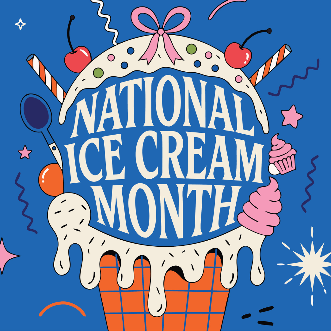 National Ice Cream Month pride month thumbnail
