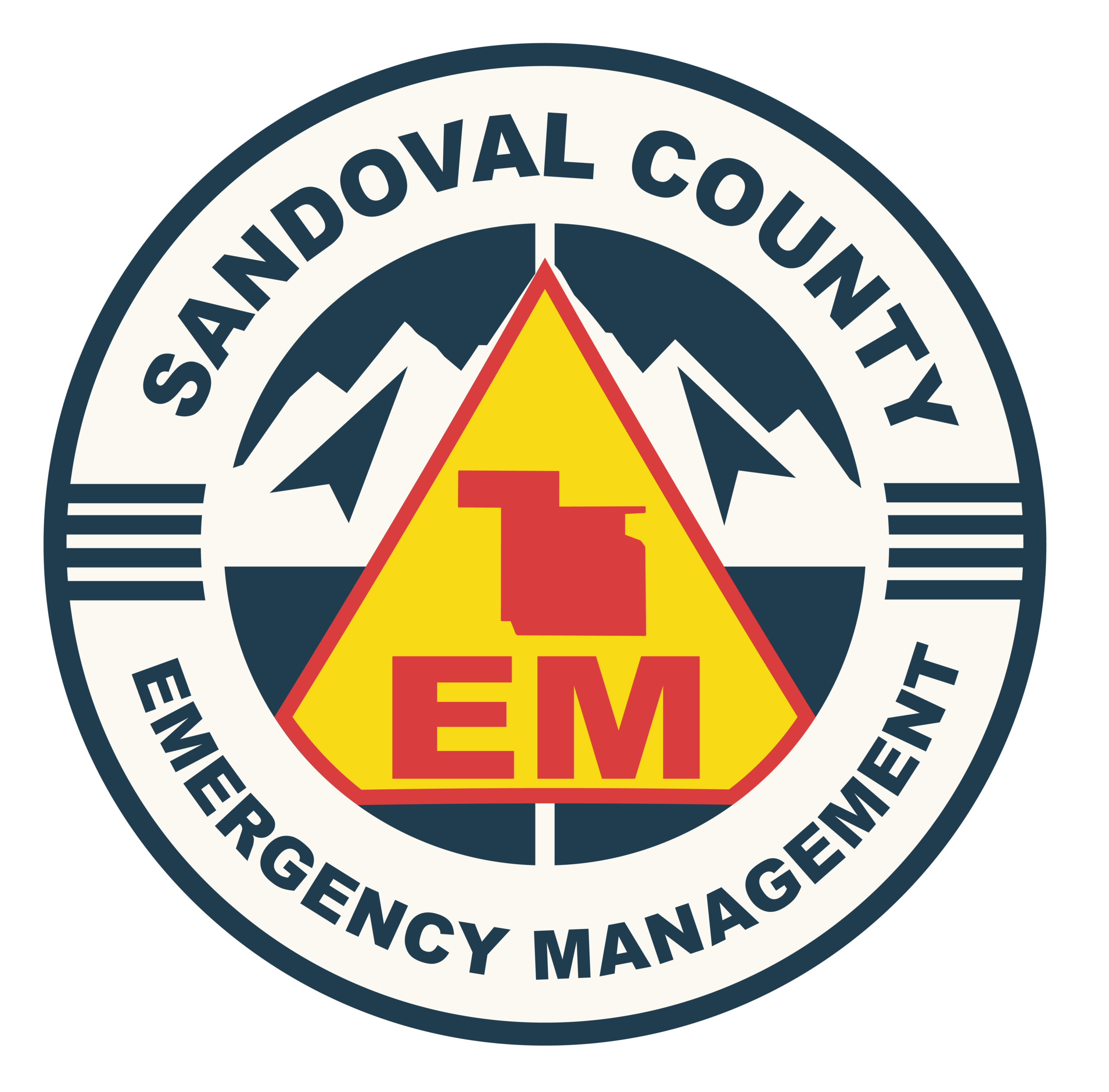 Sandoval County Emergency Management Logo