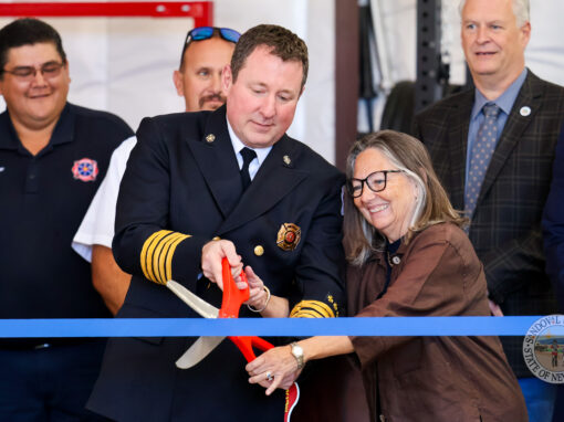 SANDOVAL COUNTY FIRE STATION 34 (Cuba-NW) HOLDS RIBBON-CUTTING AND WET DOWN CEREMONY SANDOVAL COUNTY FIRE STATION 34 (Cuba-NW) HOLDS RIBBON-CUTTING AND WET DOWN CEREMONY
